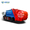 Dongdeng 4x2 6 CBM moteur GNC Camion commercial de compacteur d'ordures d'hygiène