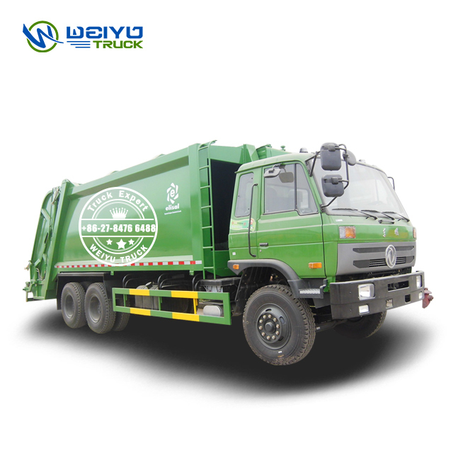 Camion compacteur de déchets municipaux personnalisé avec bras basculant 