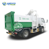 Camion à ordures de collecte de déchets alimentaires de nettoyage communautaire résidentiel hydraulique