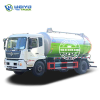 Dongfeng Kingrun 12000liters Camion d'égout pratique combiné pour fosses septiques