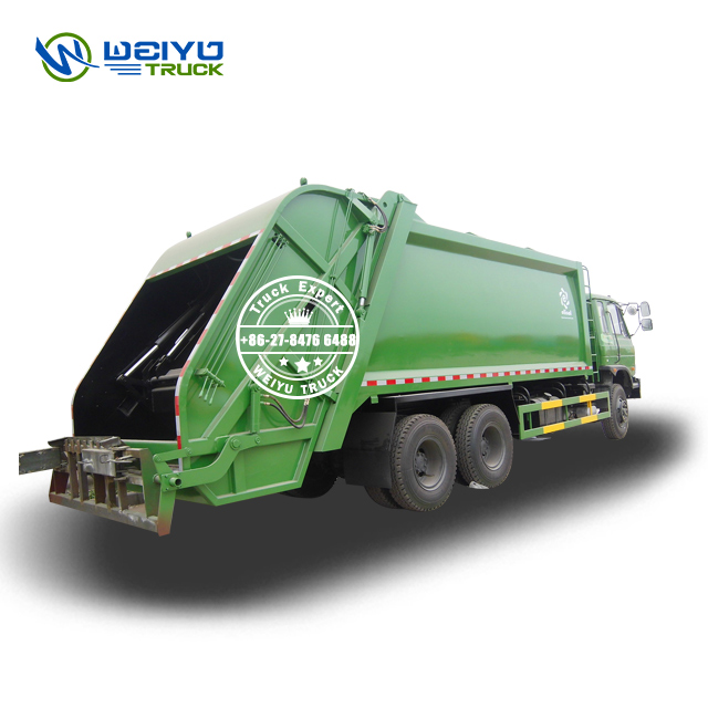 Camion compacteur de déchets municipaux personnalisé avec bras basculant 