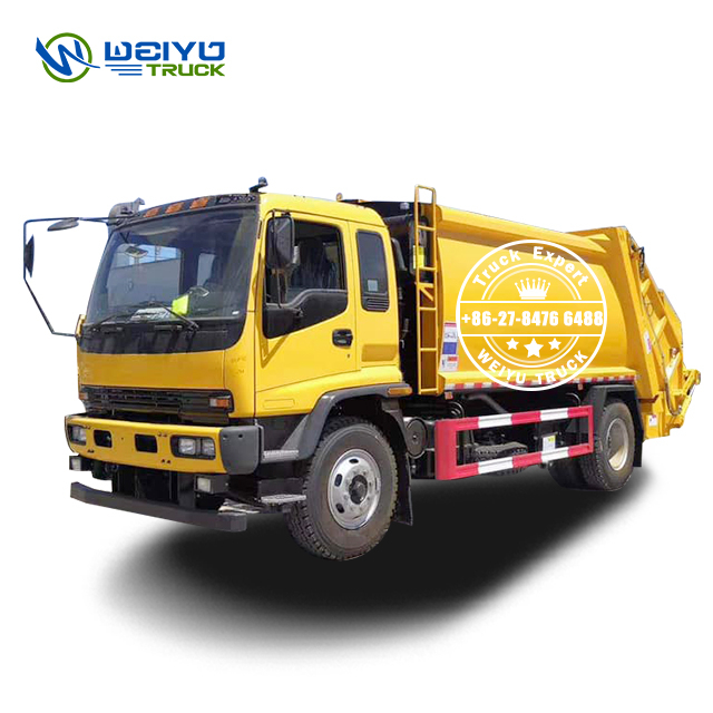 ISUZU FVR 10 tonnes Camion compacteur de déchets à chargeur arrière 