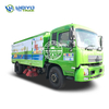 Dongfeng Kingrun 4x2 12 CBM Camion municipal urbain de balayeuse de route sous vide 