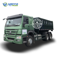  HOWO 20cbm Camion à ordures roulier pour la gestion des déchets