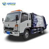  HOWO 8 CBM Camion à ordures de compacteur de déchets solides à taux de compression élevé