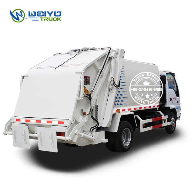 Camion compacteur de déchets municipaux durables 