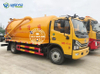 Dongfeng 4x2 8000L Camion d'aspiration fécale de nettoyage d'égout à haute pression