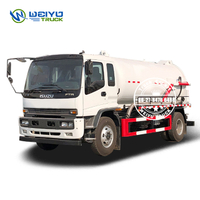  ISUZU Camion d'aspiration des eaux usées de drainage commercial en acier inoxydable